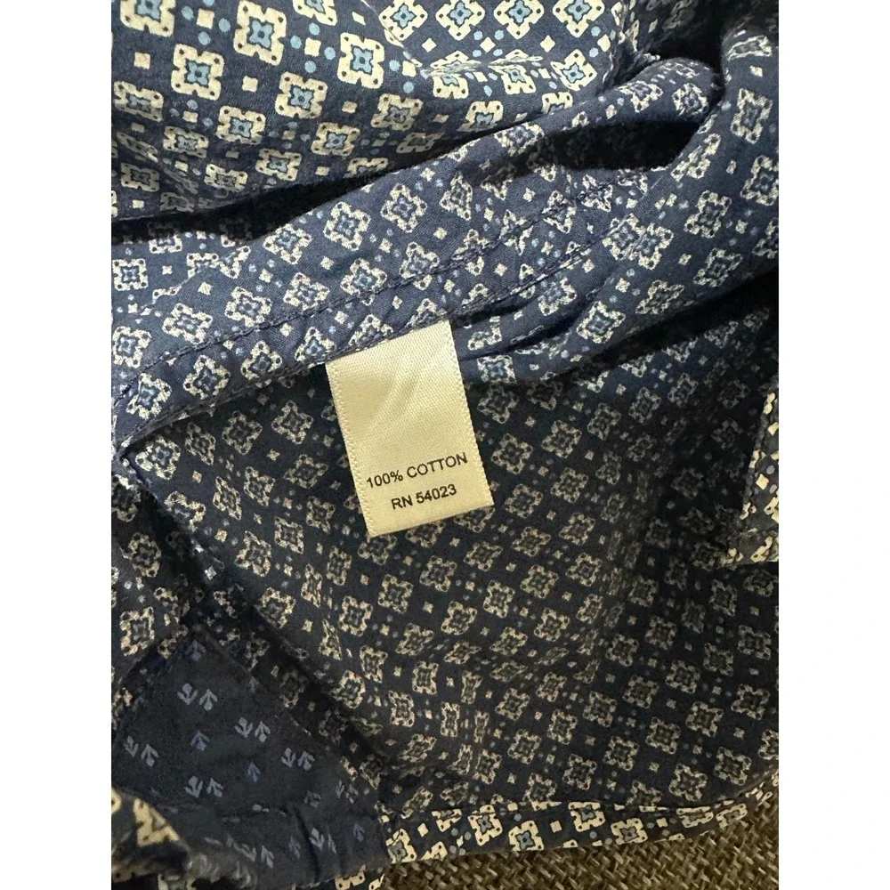 Banana Republic Soft Wash Men's 16-16 1/2‎ L Short Sleeve Shirt